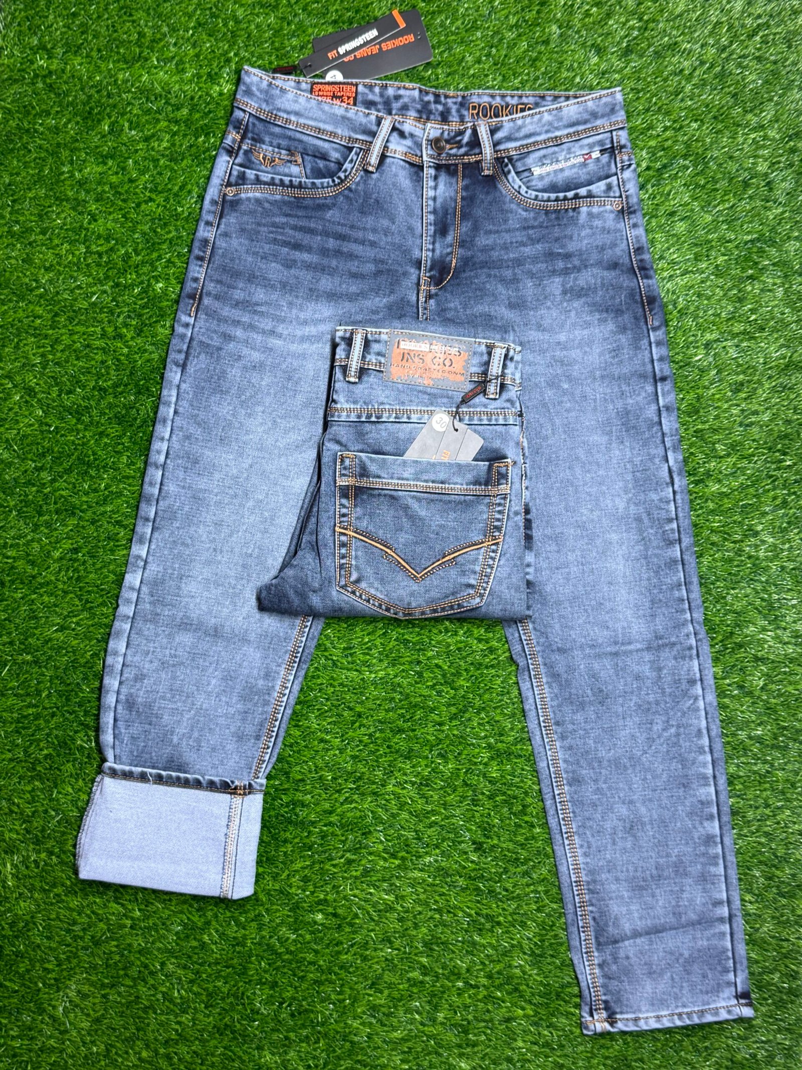 Premium Light Deep Denim Jeans